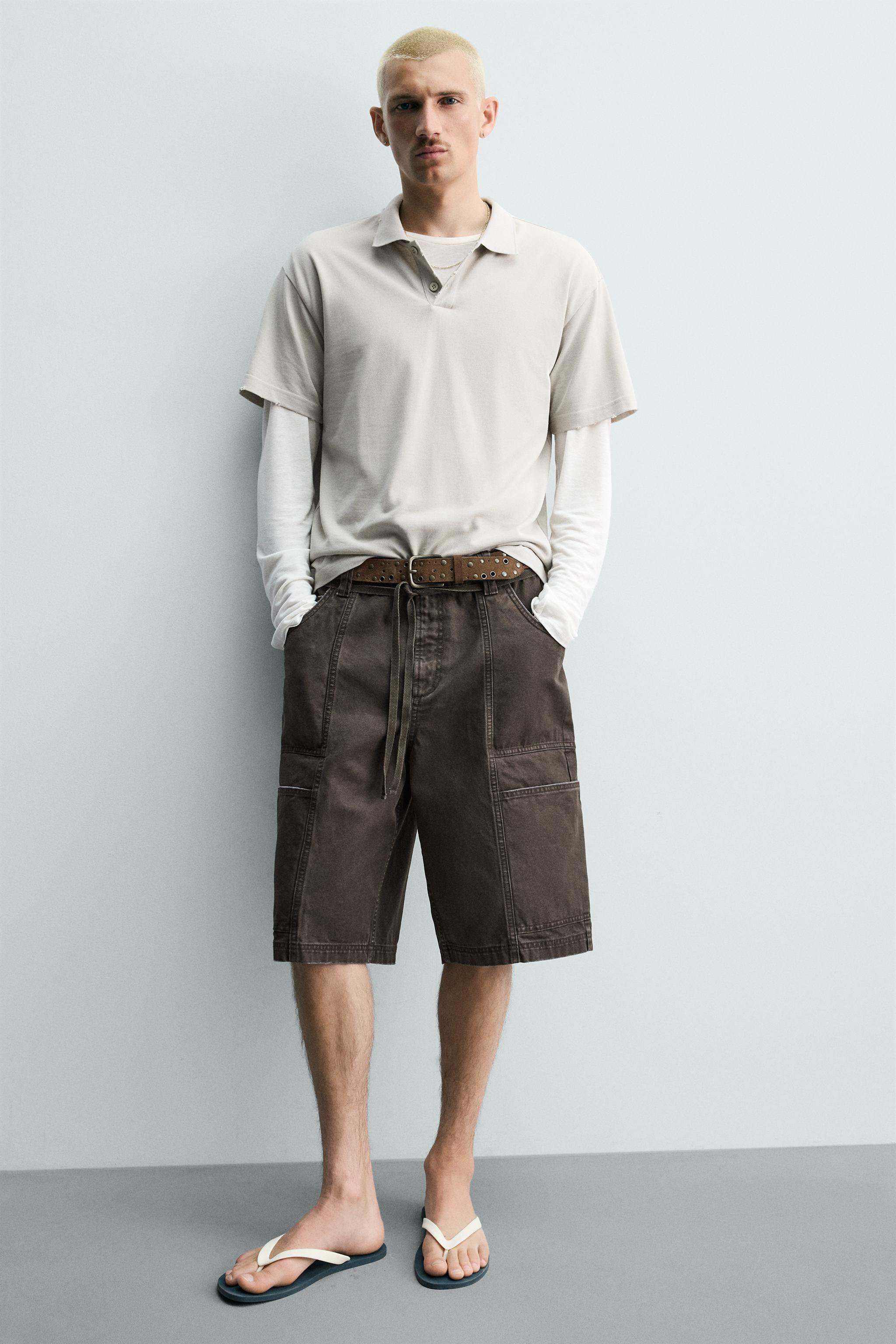 SHORT BAGGY AVEC CEINTURE